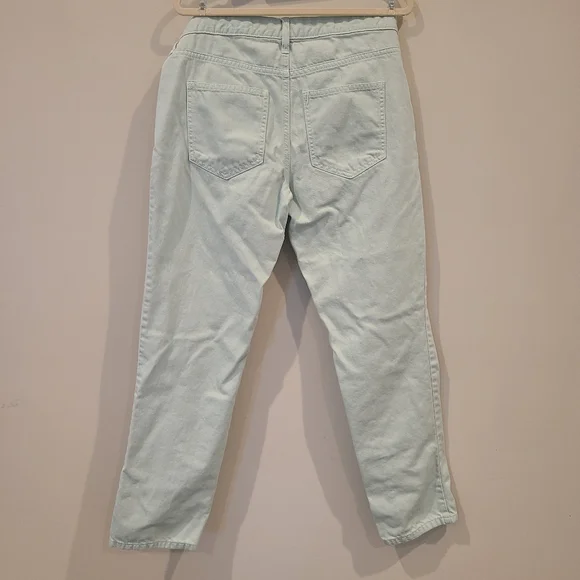 Loft Mint Green Boyfriend Denim Pants - Picture 5 of 9